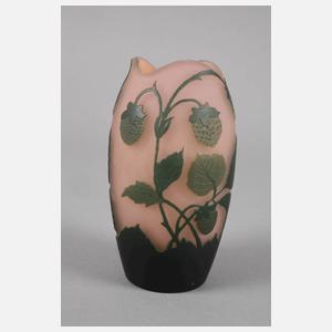 Arsall Vase mit Erdbeermotiven