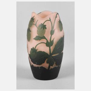 Arsall Vase mit Erdbeermotiven