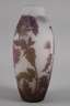 Emile Gallé große Vase Hortensiendekor