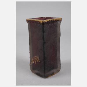 Daum Nancy Ätzglasvase Jugendstil