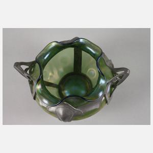 Lötz Wwe. montierte Jugendstilvase