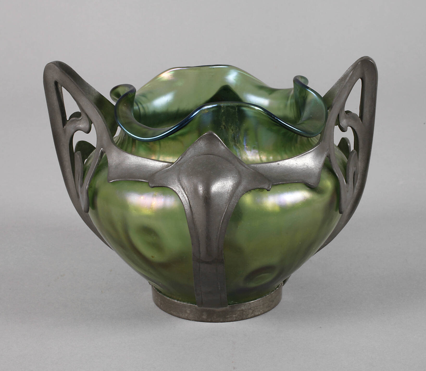 Lötz Wwe. montierte Jugendstilvase