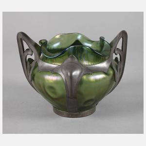 Lötz Wwe. montierte Jugendstilvase