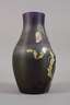 Poschinger Jugendstilvase mit Emailmalerei