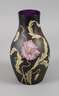Poschinger Jugendstilvase mit Emailmalerei