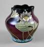 Ferdinand von Poschinger Vase Seerosendekor