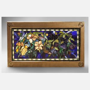Feines Jugendstil-Bleiglasfenster