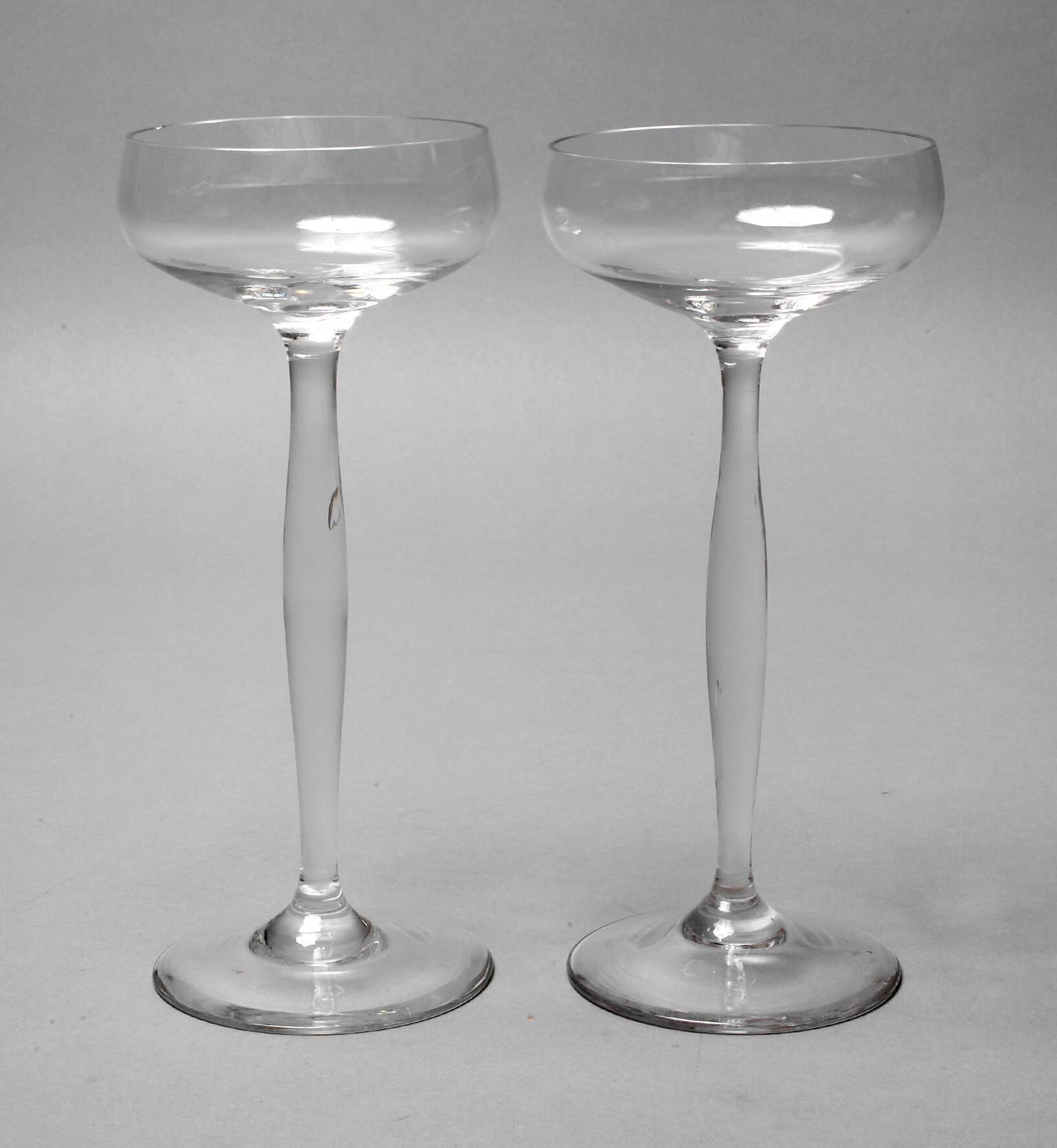 Zwei Champagnerkelche Peter Behrens