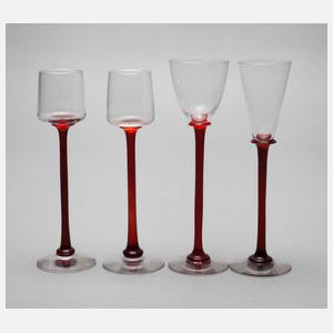 Vier Likörgläser Köln-Ehrenfeld