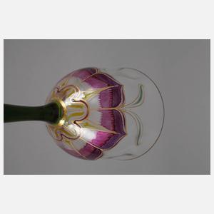 Zwei Stengelgläser Theresienthal