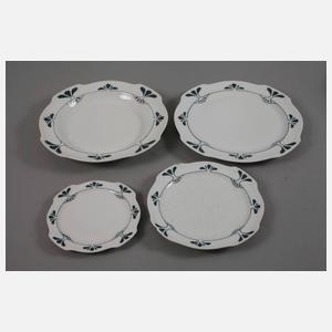 Burgau Speiseservice Jugendstil