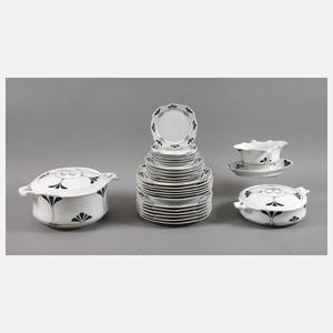 Burgau Speiseservice Jugendstil