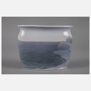 Kaestner Vase mit Eisbärenmotiv