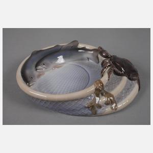 Bing & Grøndahl Schale "Fish and crab"