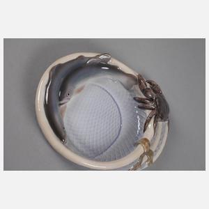 Bing & Grøndahl Schale "Fish and crab"