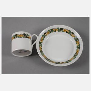 KPM Berlin Mokkatasse mit Untertasse