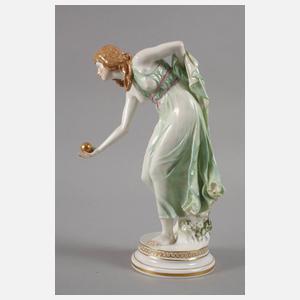 Meissen Kugelspielerin