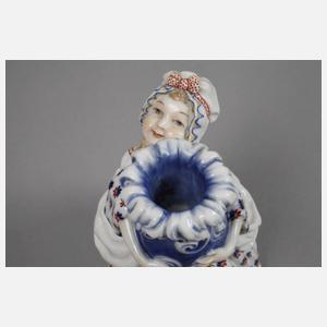 Meissen "Mädchen als Leuchter"