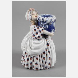 Meissen "Mädchen als Leuchter"