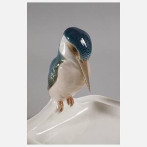 Meissen "Eisvogel auf Schale"