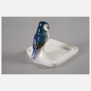 Meissen "Eisvogel auf Schale"