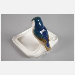 Meissen "Eisvogel auf Schale"
