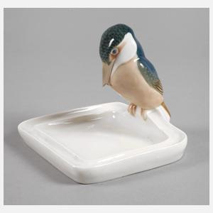 Meissen "Eisvogel auf Schale"