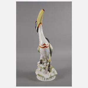 Meissen großer "Pfefferfresser, Kopf gestreckt"