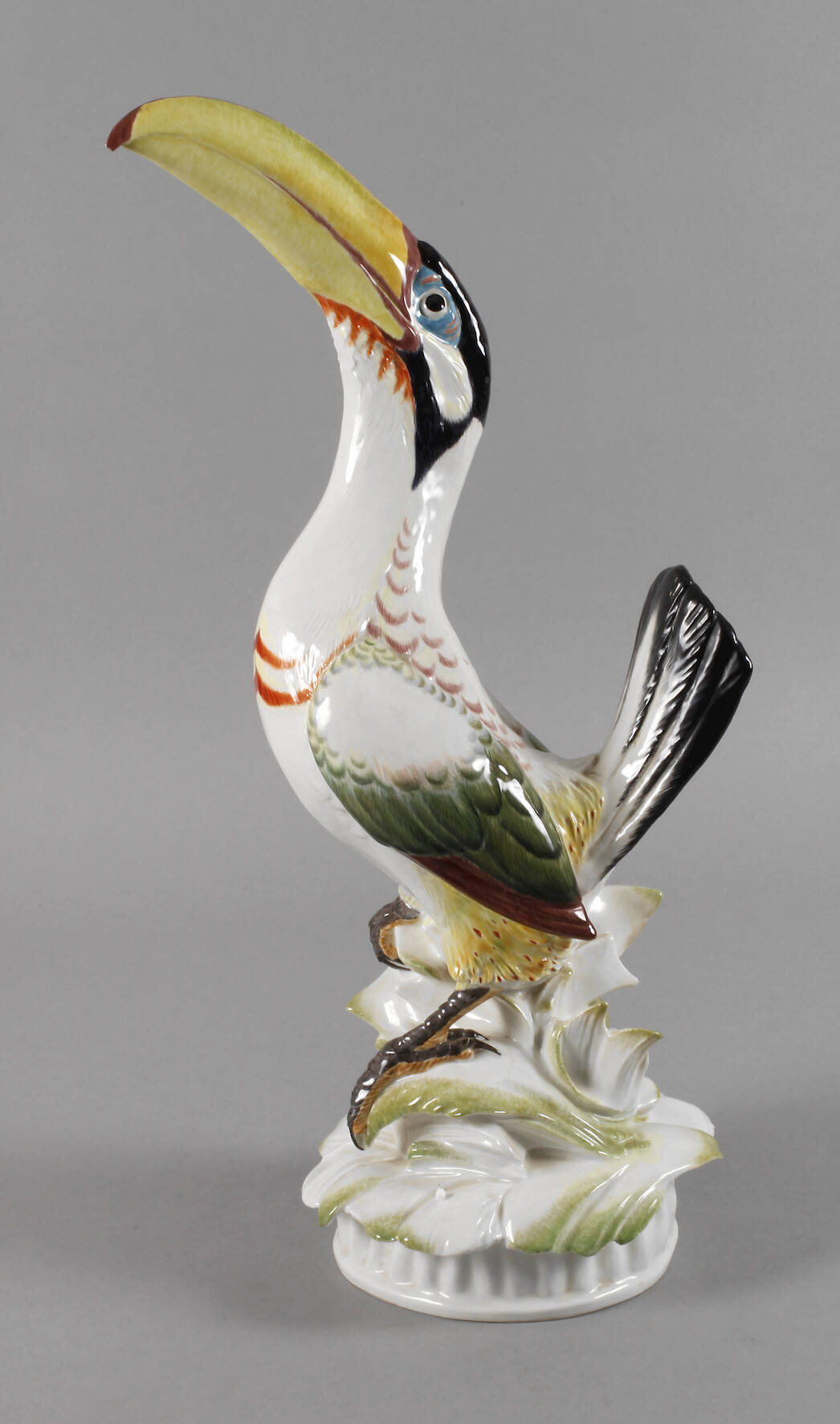 Meissen großer "Pfefferfresser, Kopf gestreckt"