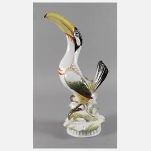 Meissen großer "Pfefferfresser, Kopf gestreckt"