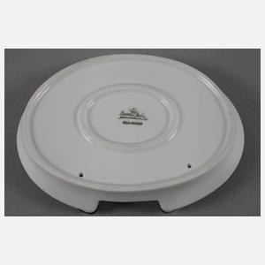 Rosenthal Zierschale mit Hirschkäferbesatz