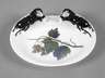 Rosenthal Zierschale mit Hirschkäferbesatz