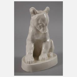 Schwarzburger Werkstätten "Sitzender, junger Bär"