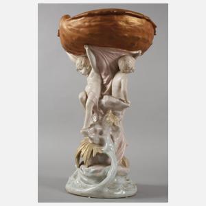 Böhmen großer figürlicher Tafelaufsatz