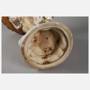 Böhmen großer figürlicher Tafelaufsatz