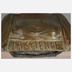 Jugendstilbüste "La Science"