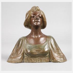 Jugendstilbüste "La Science"