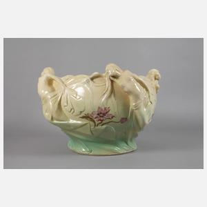 Übergroßer Jugendstilcachepot Delphin Massier