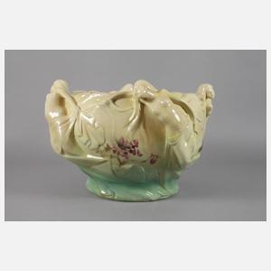 Übergroßer Jugendstilcachepot Delphin Massier