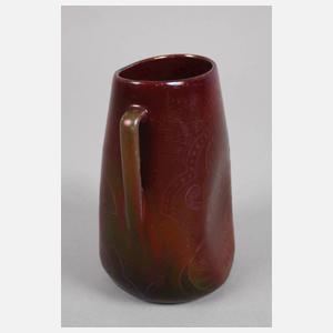 Massier Jugendstilvase Lüsterglasur