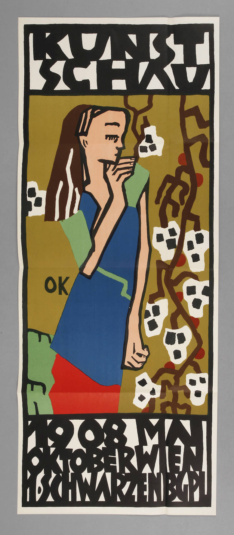 Ausstellungsplakat Oskar Kokoschka