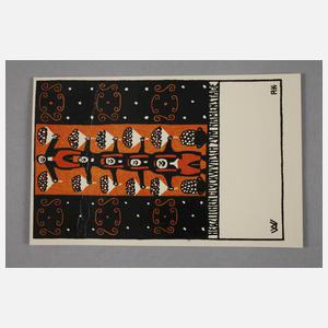 Postkarte Wiener Werkstätten