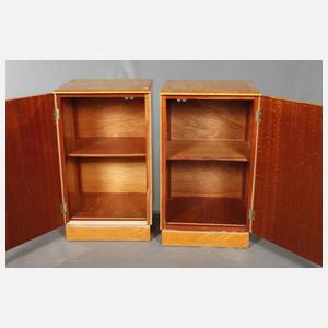 Paar Nachttische Art déco