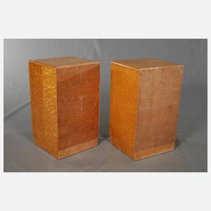 Paar Nachttische Art déco