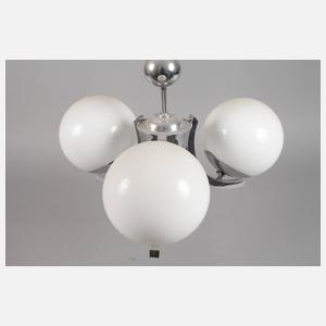 Drei Deckenlampen Art déco