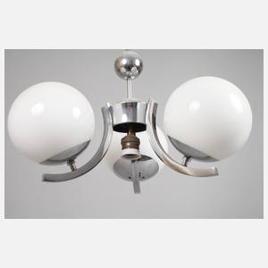 Drei Deckenlampen Art déco