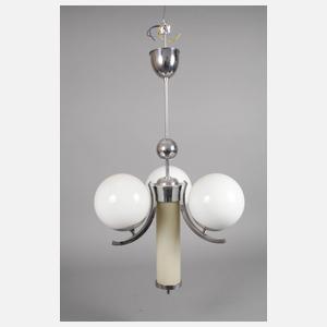 Drei Deckenlampen Art déco