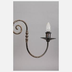 Paar außergewöhnliche Wandlampen