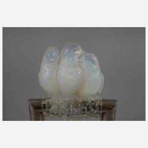 Figürliche Tischlampe Art déco