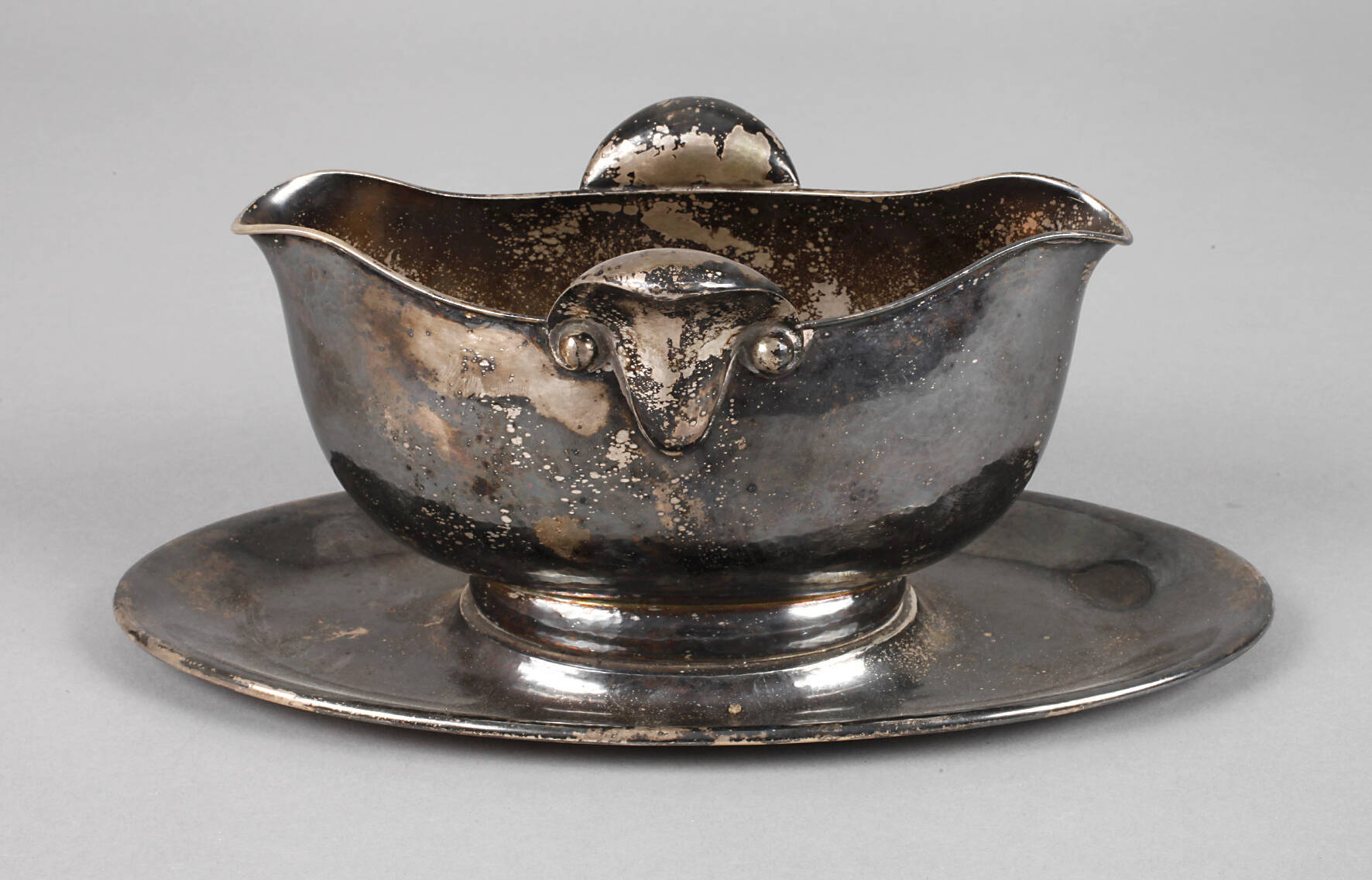 Silberjardiniere Art déco